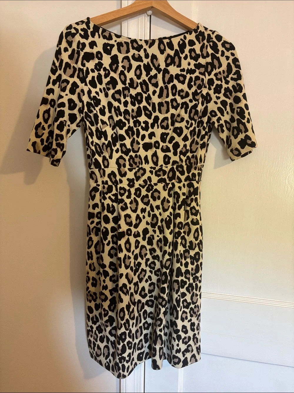 kate spade Leopard Print a line Dress